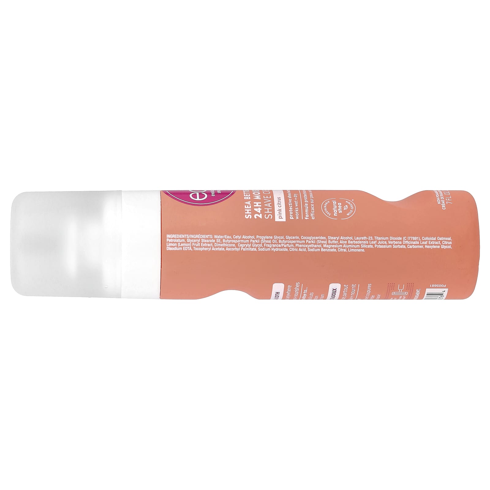 EOS, Shea Better™, 24H Moisture Shave Cream, Pink Citrus, 7 fl oz (207 ml)