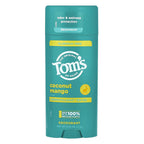 Tom's of Maine, Aluminum Free Deodorant, Coconut Mango, 3.25 oz (92 g)