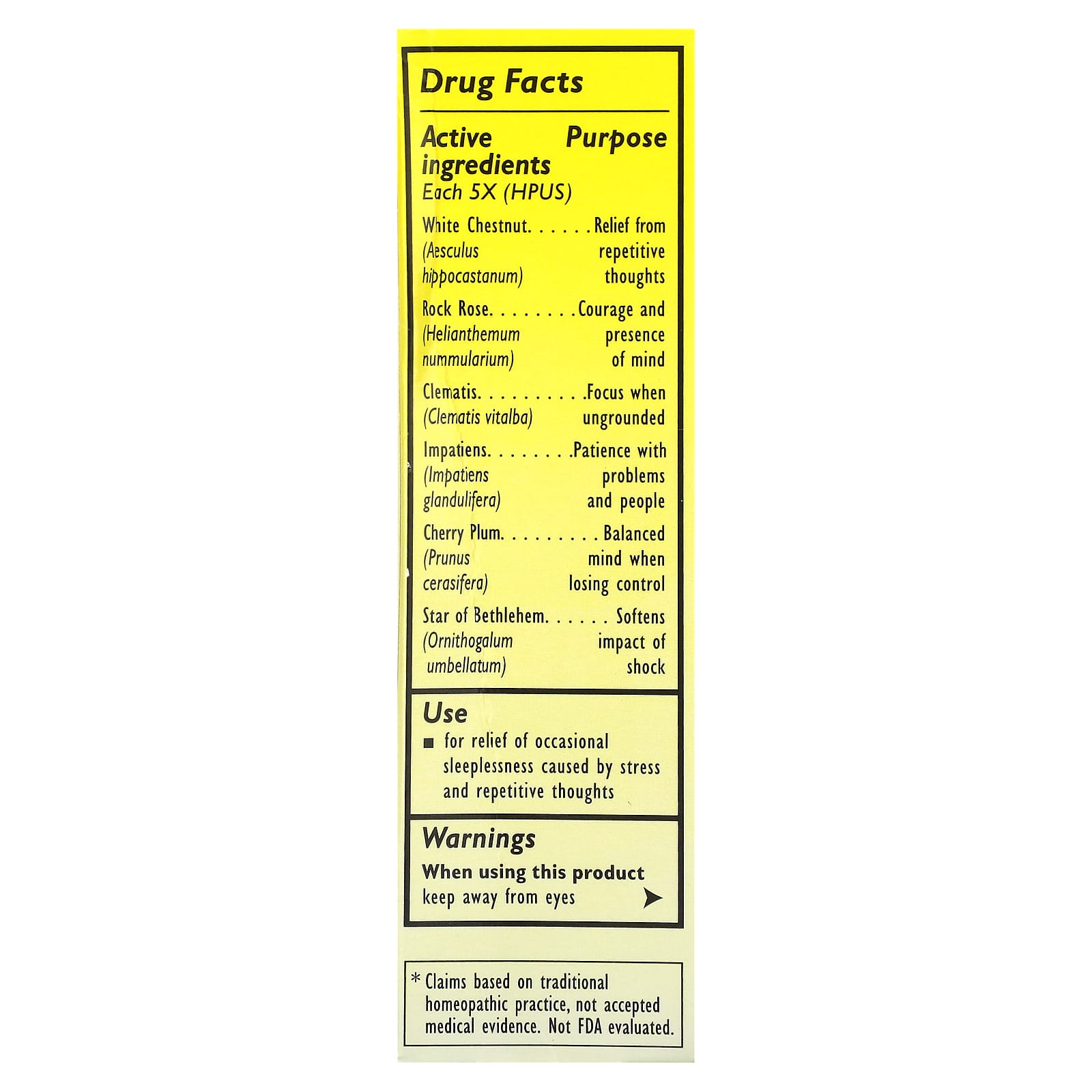 Bach, Original Flower Remedies, Rescue Sleep Dropper, Natural Sleep Aid, 0.7 fl oz (20 ml)