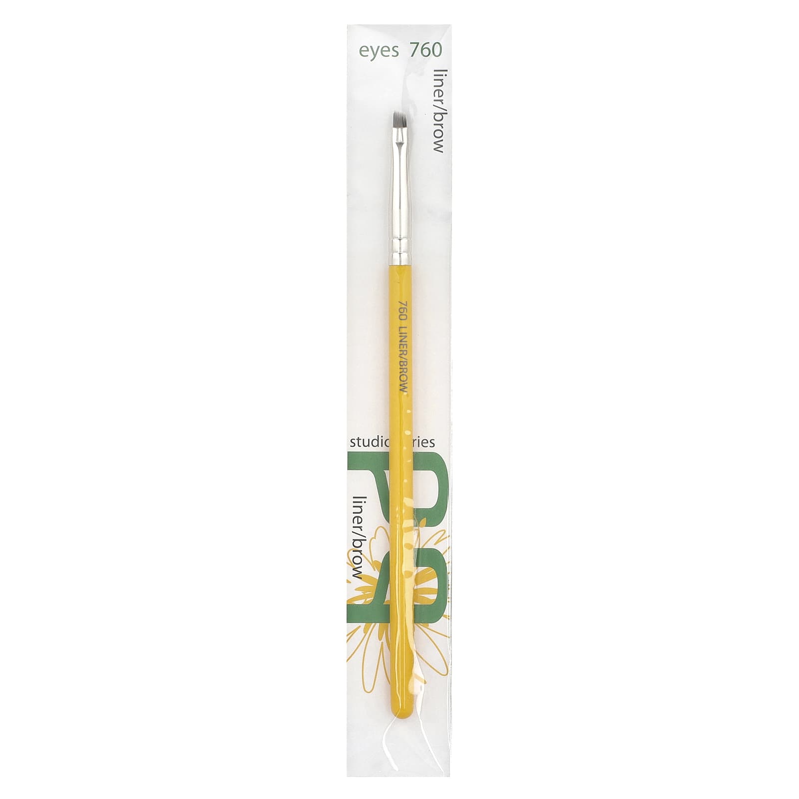 Bdellium Tools, Studio Series, Liner/Brow Brush, Eyes 760, 1 Brush