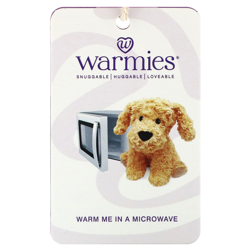 Warmies, Golden Dog, Heatable, Weighted Soft Plush, 1 Plush