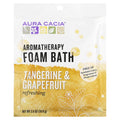 Aura Cacia, Aromatherapy Foam Bath, Tangerine & Grapefruit, 2.5 oz (70.9 g)