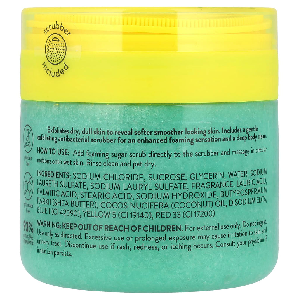 Onyx Professional, Coconut Bliss, Foaming Sugar Scrub, Coconut & Vanilla, 16 oz (453 g)