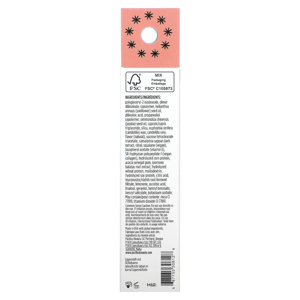 Pacifica, Glow Baby, Complex Lip Balm, Orange Dreamsicle, 0.50 fl oz (15 ml)