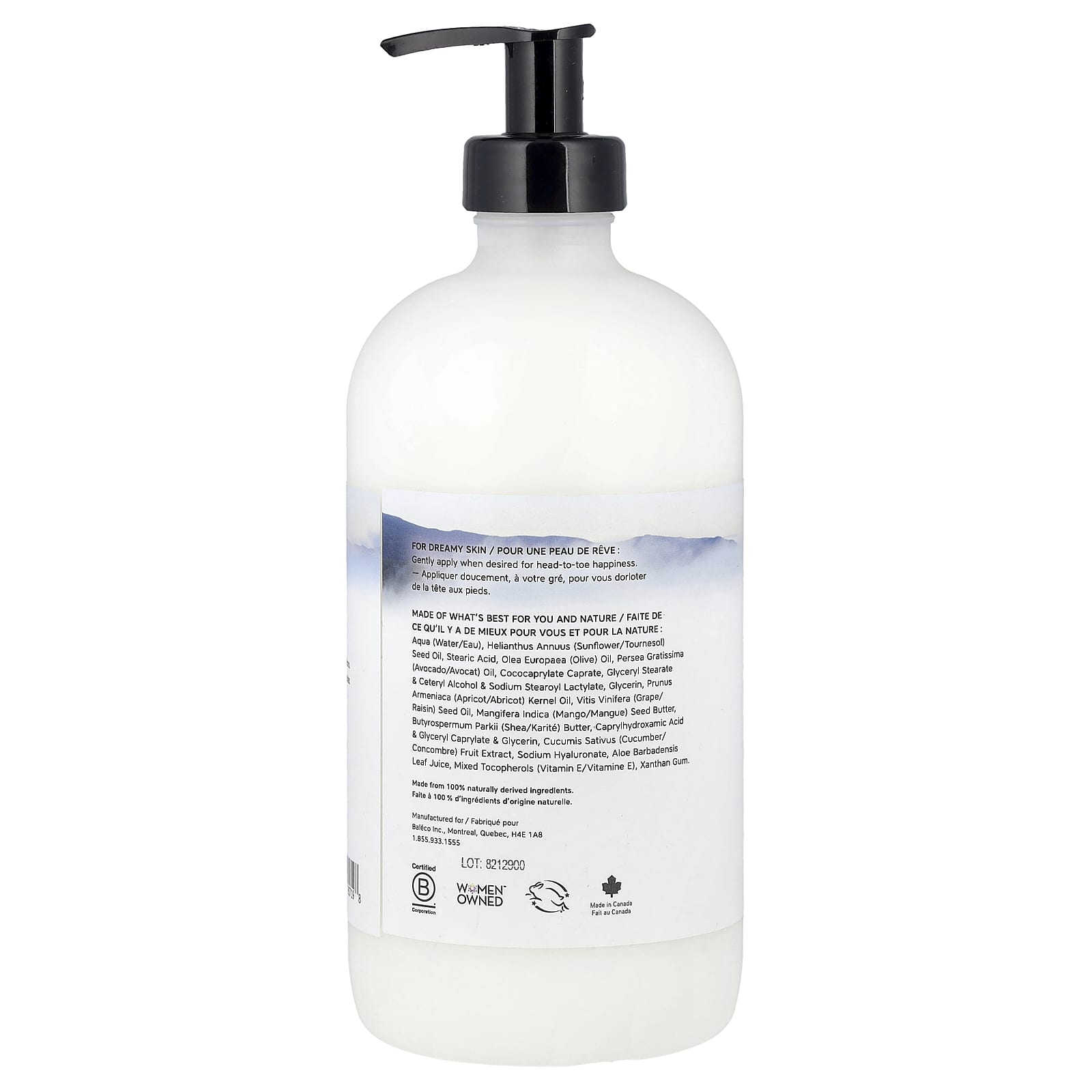 The Unscented Company, Lotion, Hands + Body, Fragrance Free, 16.9 fl oz (500 ml)