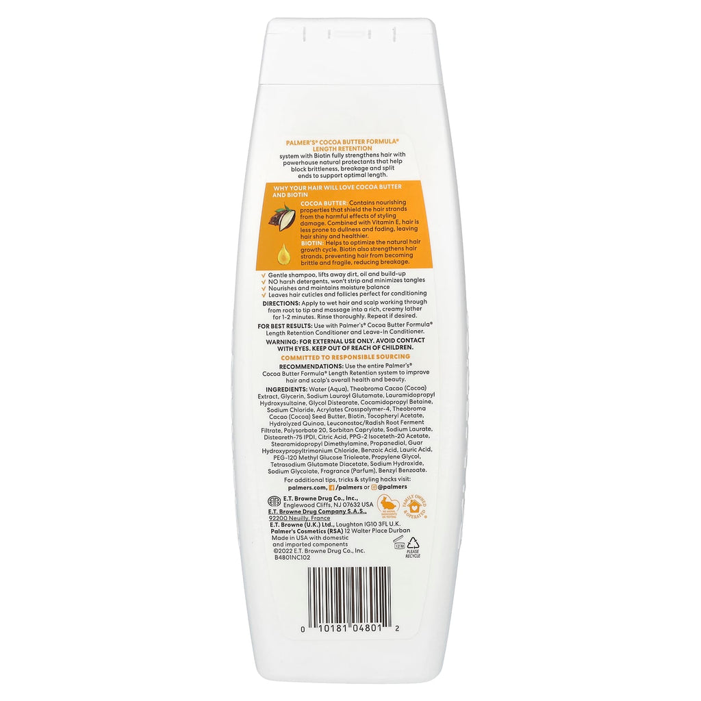 Palmer's, Cocoa Butter Formula® with Vitamin E, Length Retention Shampoo, 13.5 fl oz (400 ml)