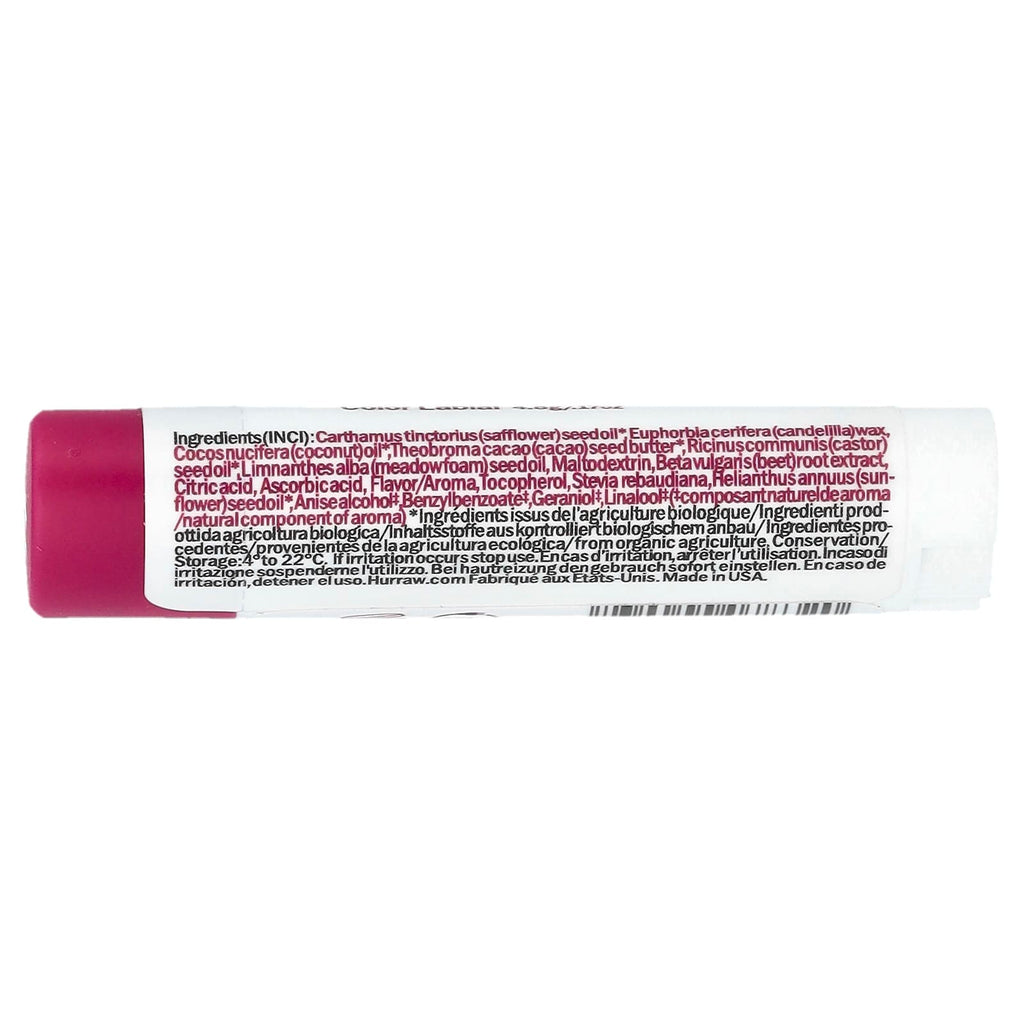Hurraw! Balm, PlantColor™, Lip Color, No 3, 0.17 oz (4.8 g)