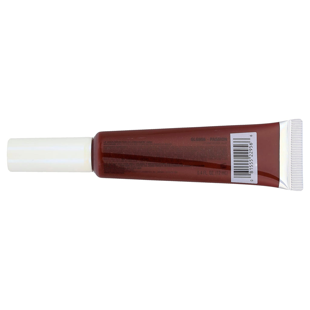 L.A. Girl, Glazed Lippie, Lip Serum, GLG956 Passion, 0.4 fl oz (12 ml)
