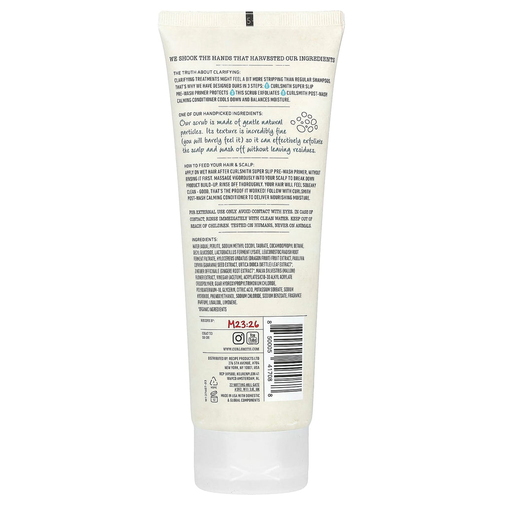 Curlsmith, Wash & Scrub Detox Shampoo, All Hair Types, 8 fl oz (237 ml)