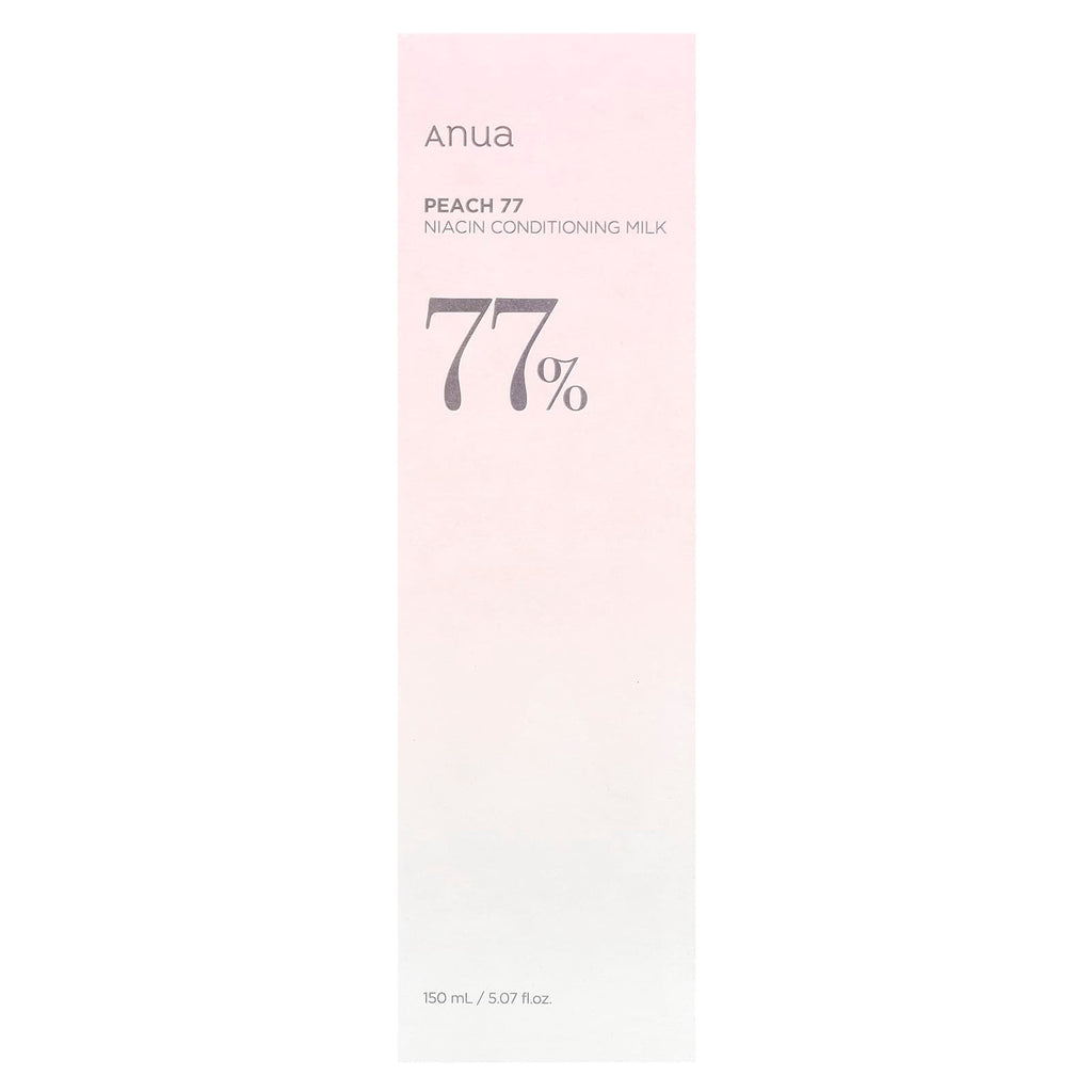 Anua, Peach 77% Niacin Conditioning Milk, 5.07 fl oz (150 ml)