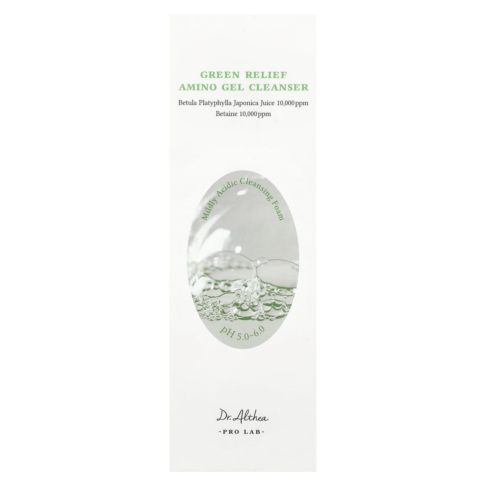 Dr. Althea, Green Relief Amino Gel Cleanser, 3.38 fl oz (100 ml)