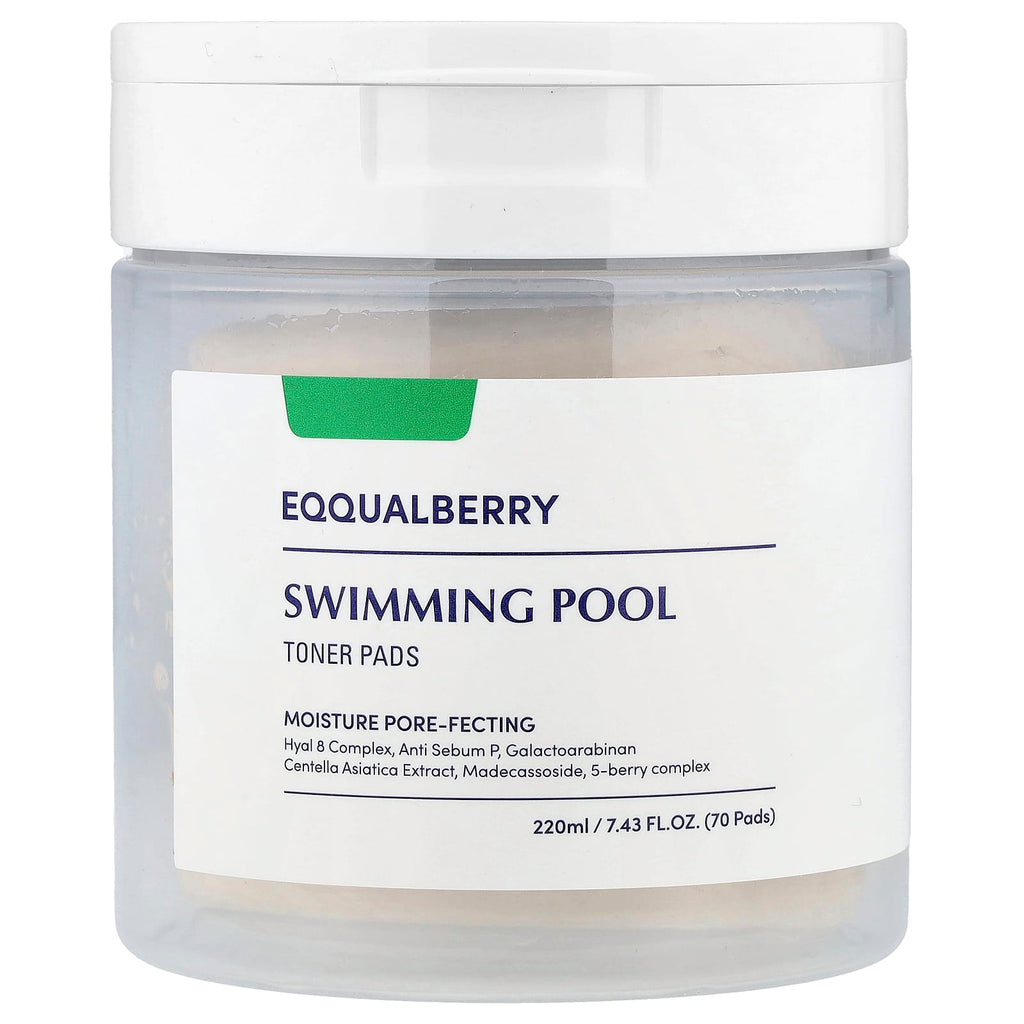 EQQUALBERRY, Swimming Pool Toner Pads, 70 Pads, 7.43 fl oz (220 mg)