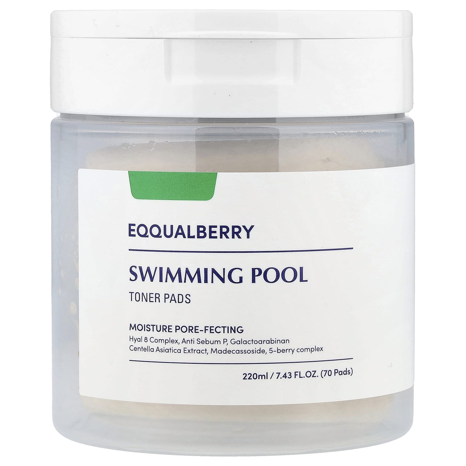 EQQUALBERRY, Swimming Pool Toner Pads, 70 Pads, 7.43 fl oz (220 mg)