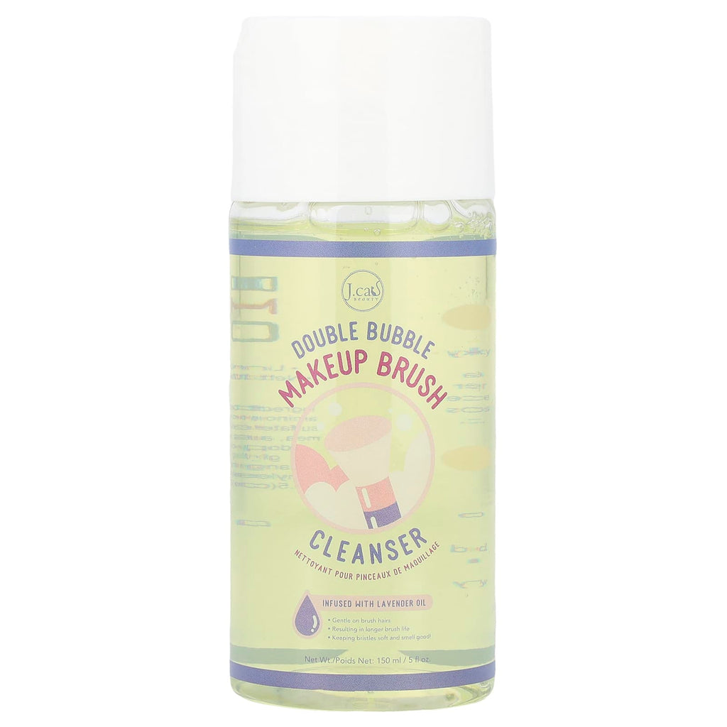 J.Cat Beauty, Double Bubble Makeup Brush Cleanser, 5 fl oz (150 ml)