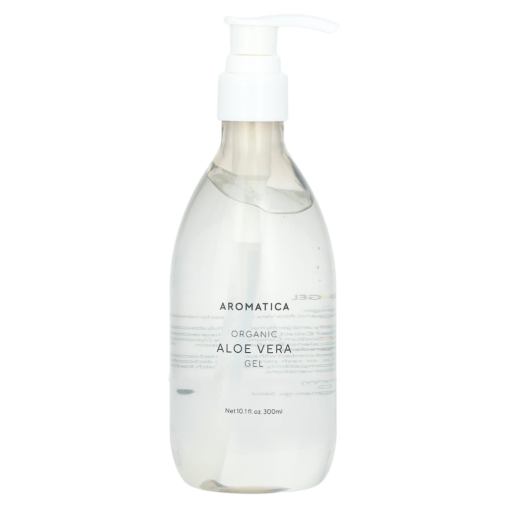 Aromatica, Organic Aloe Vera Gel, 10.1 fl oz (300 ml)
