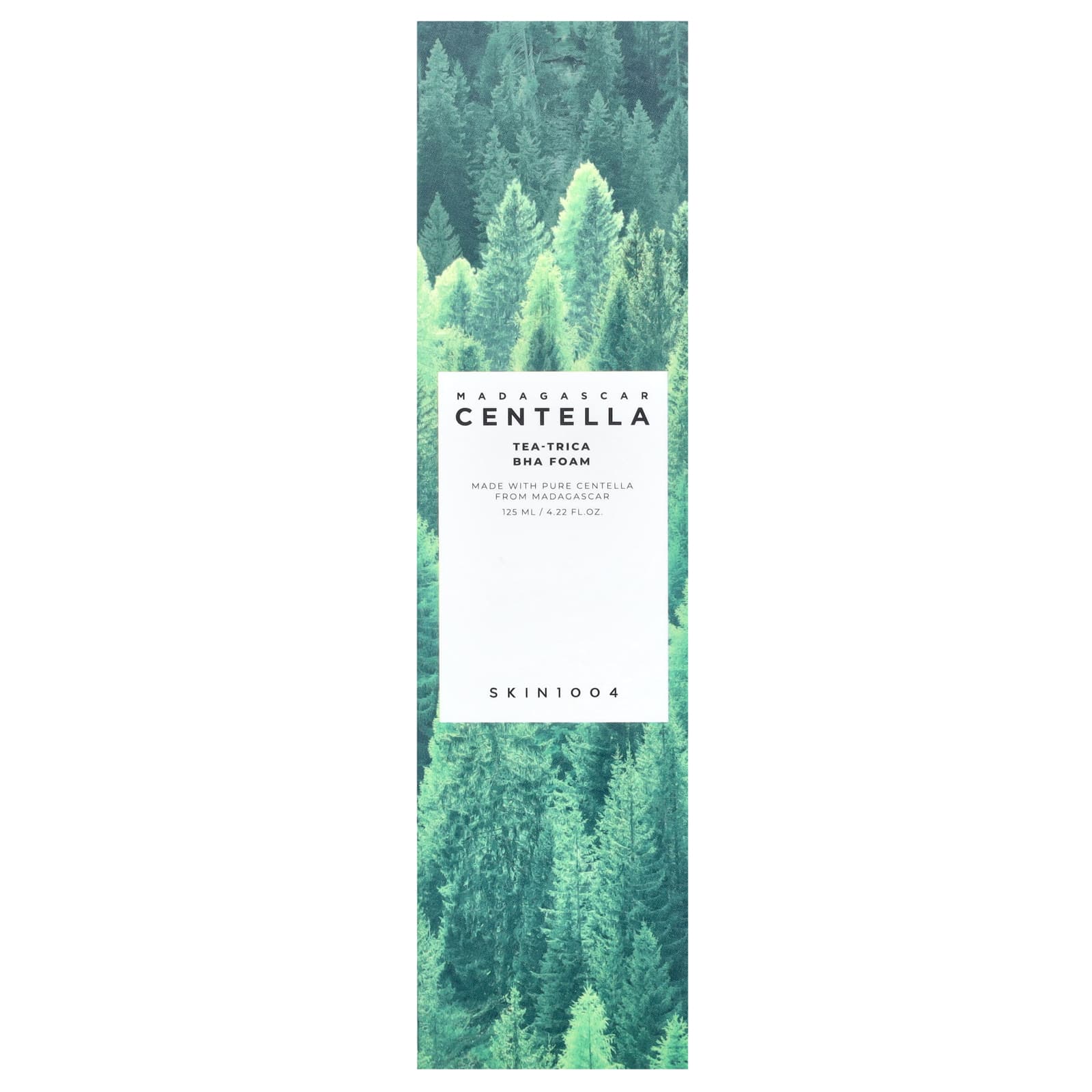SKIN1004, Madagascar Centella, Tea-Trica BHA Foam, 4.22 fl oz (125 ml)