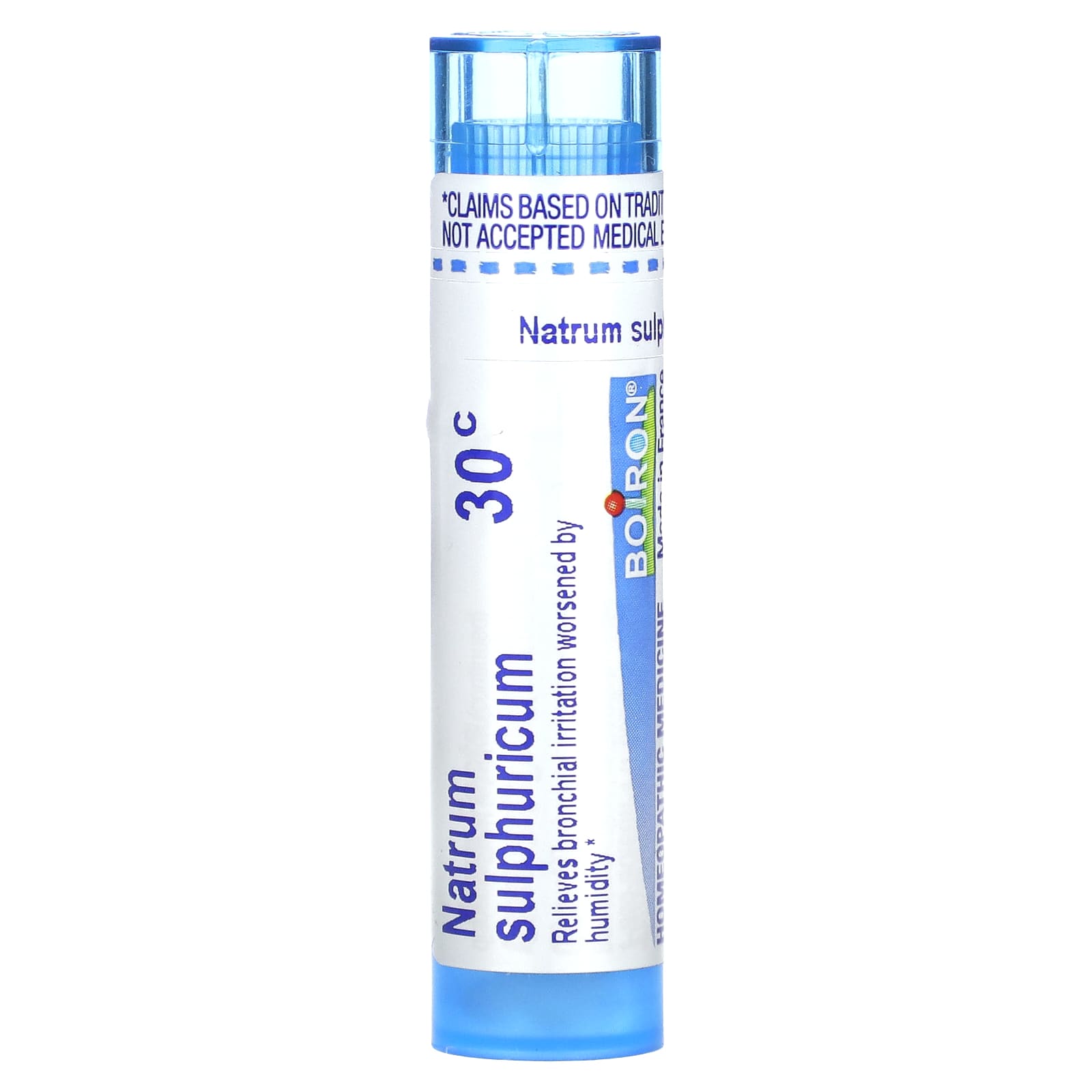 Boiron, Natrum Sulphuricum, 30C, Cough Relief, Approx 80 Pellets