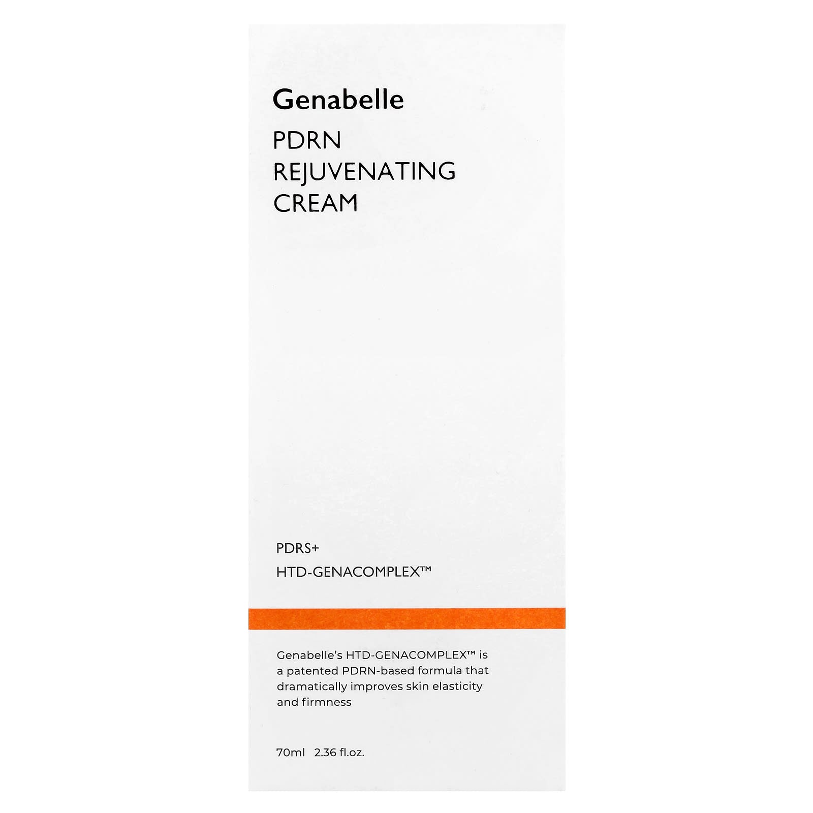 Genabelle, PDRN Rejuvenating Cream , 2.36 fl oz (70 ml)
