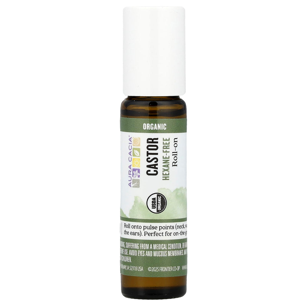 Aura Cacia, Roll-On, Castor, 0.31 fl oz (9.2 ml)