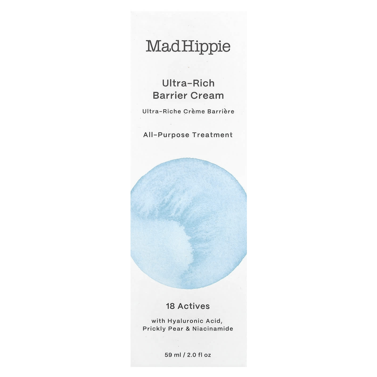 Mad Hippie, Ultra-Rich Barrier Cream, 2 fl oz (59 ml)