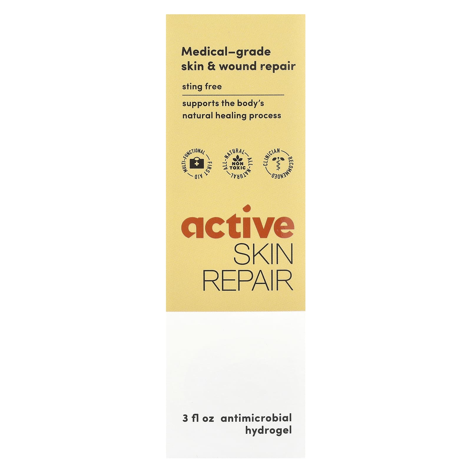 Active Skin Repair, Active Skin Repair, 3 fl oz