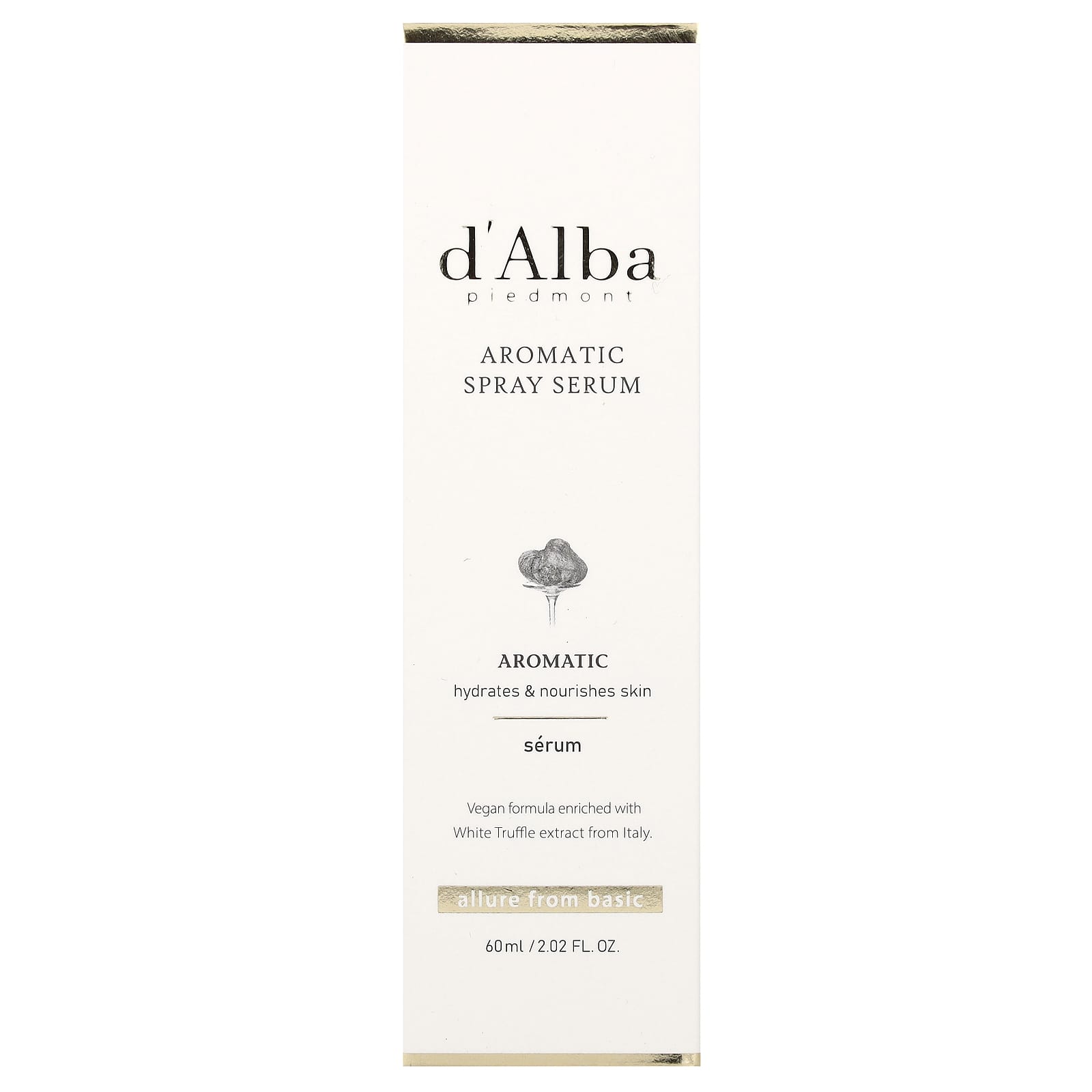 d'Alba, Aromatic Spray Serum, 2.02 fl oz (60 ml)