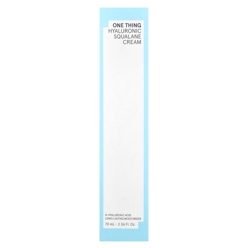 One Thing, Hyaluronic Squalane Cream, 2.36 fl oz (70 ml)