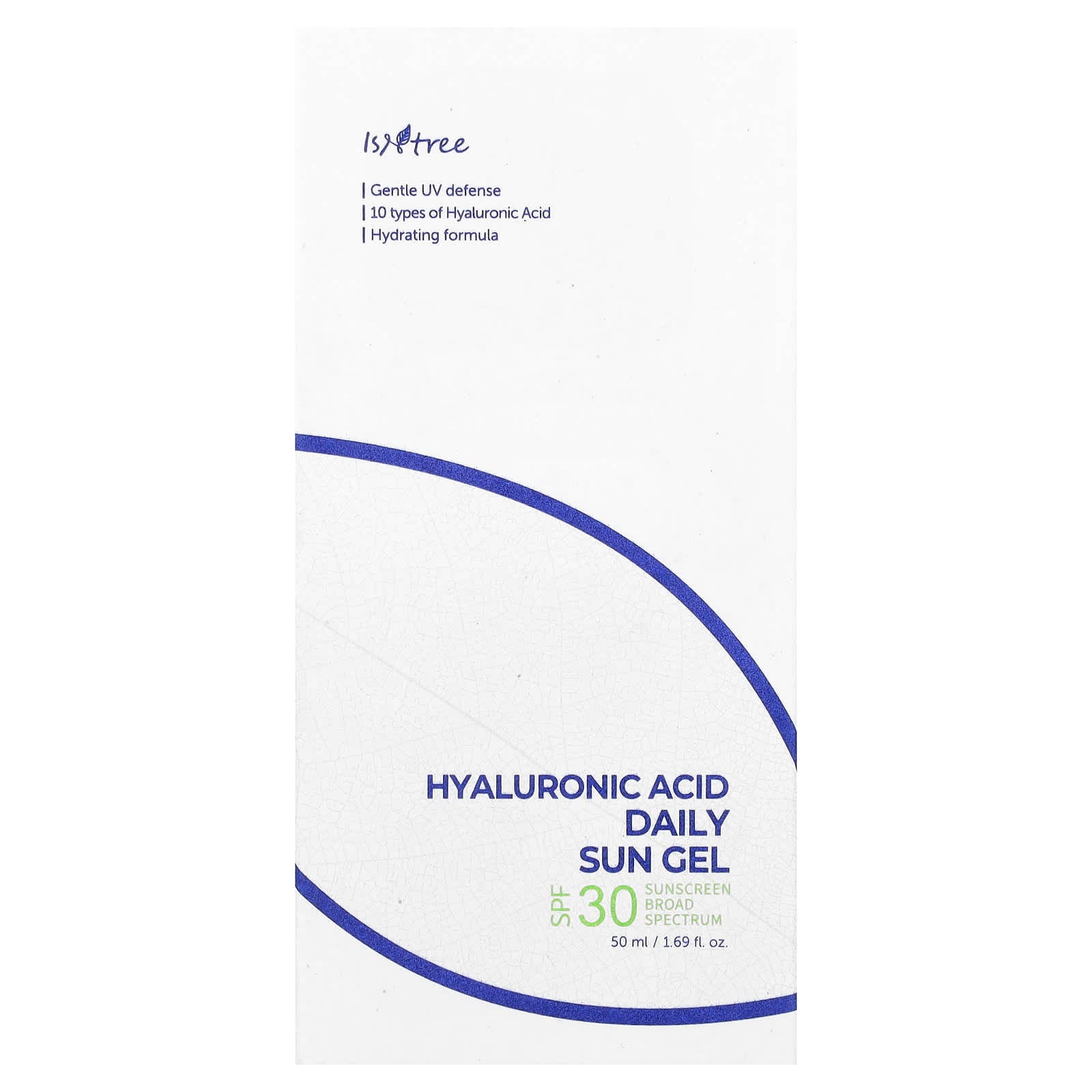 ISNtree, Hyaluronic Acid Daily Sun Gel, SPF 30, 1.69 fl oz (50 ml)