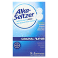 Alka-Seltzer, Buffered Aspirin (NSAID) Pain Reliever/Fever Reducer, Original, 325 mg , 58 Pouches, 2 Count Each