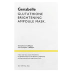 Genabelle, Glutathione Brightening Ampoule Beauty Mask, 5 Sheets, 0.84 fl oz (25 ml) Each