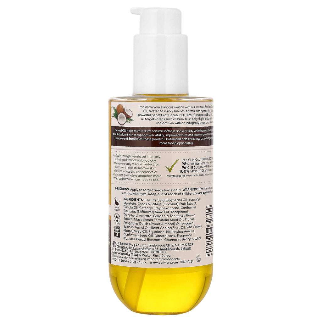 Palmer's, Coconut Oil Formula® with Vitamin E, Firming Bum, Bust & Body Oil, Brazilian Coco, 6.5 fl oz (192 ml)