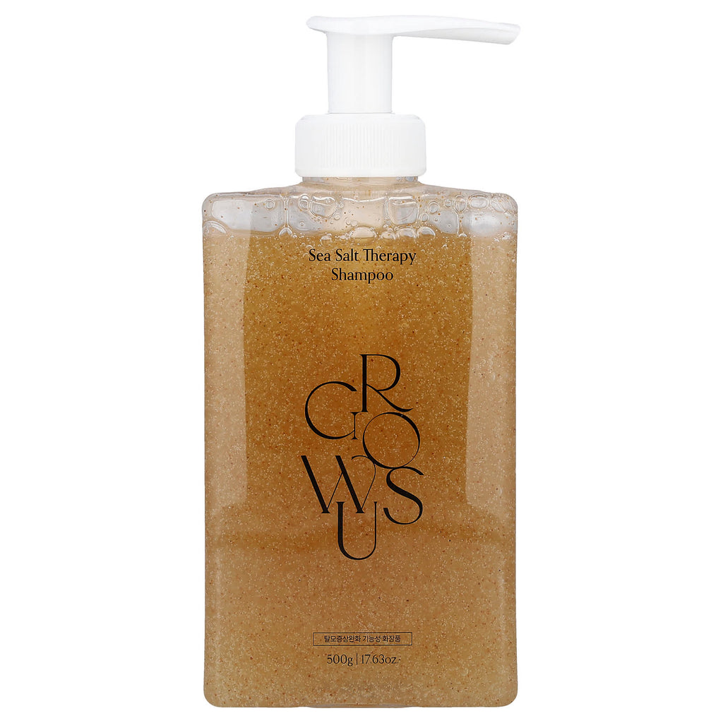GROWUS, Sea Salt Therapy Shampoo, Fresh Sea Wind, 17.63 oz (500 g)
