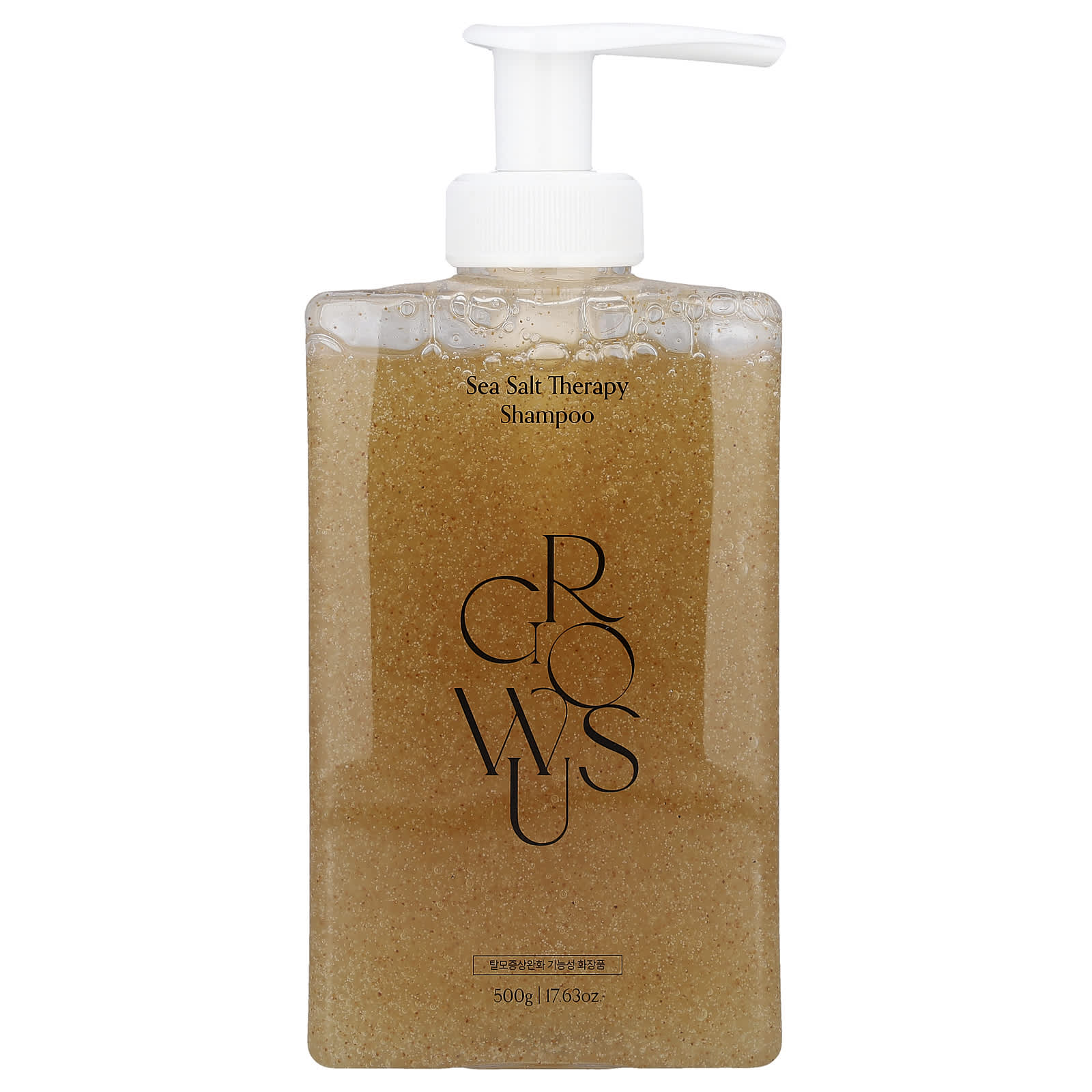GROWUS, Sea Salt Therapy Shampoo, Fresh Sea Wind, 17.63 oz (500 g)
