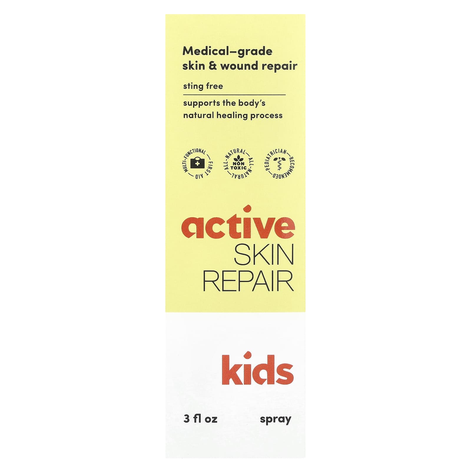 Active Skin Repair, Kids, Spray, 3 fl oz