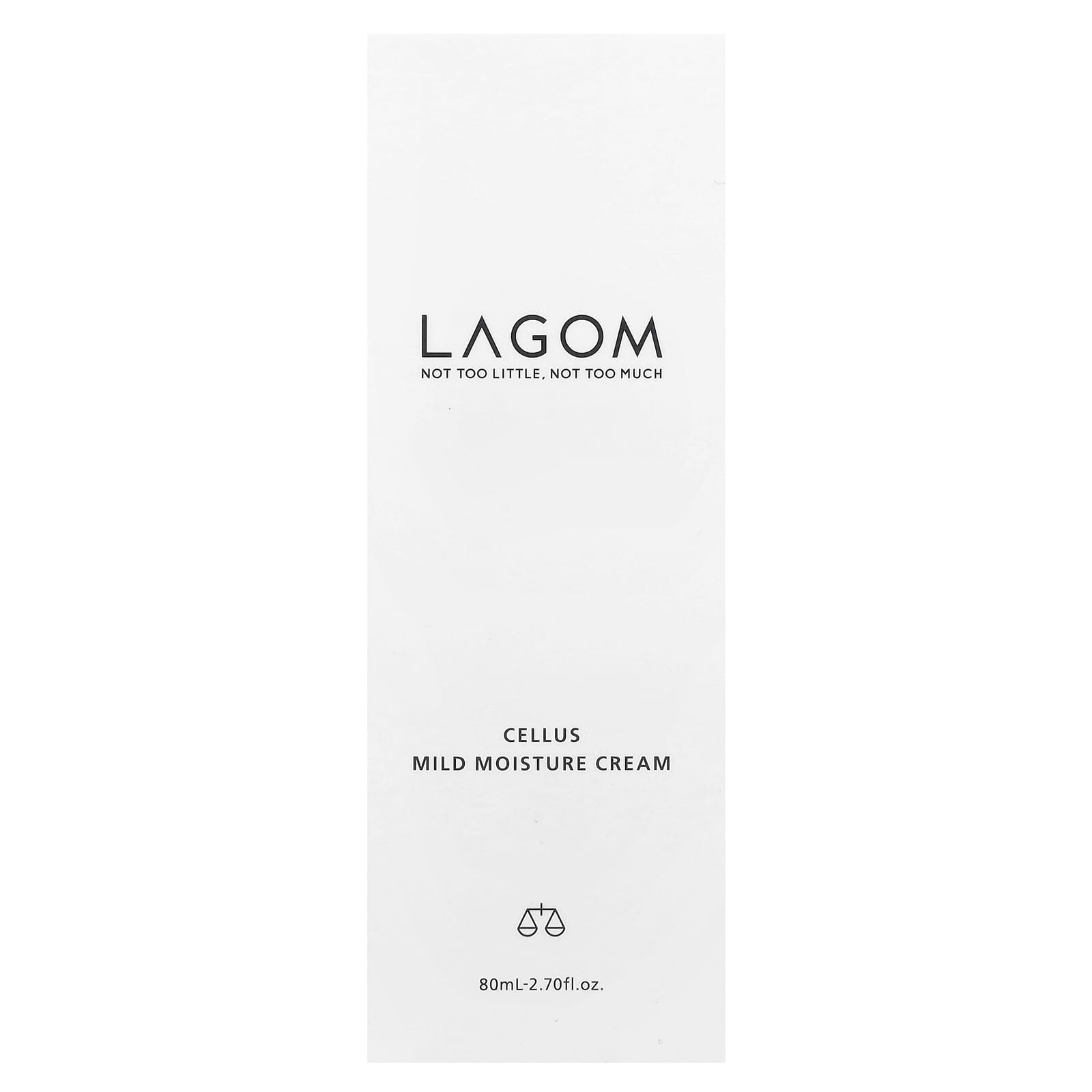 LAGOM, Cellus Mild Moisture Cream, 2.7 fl oz (80 ml)
