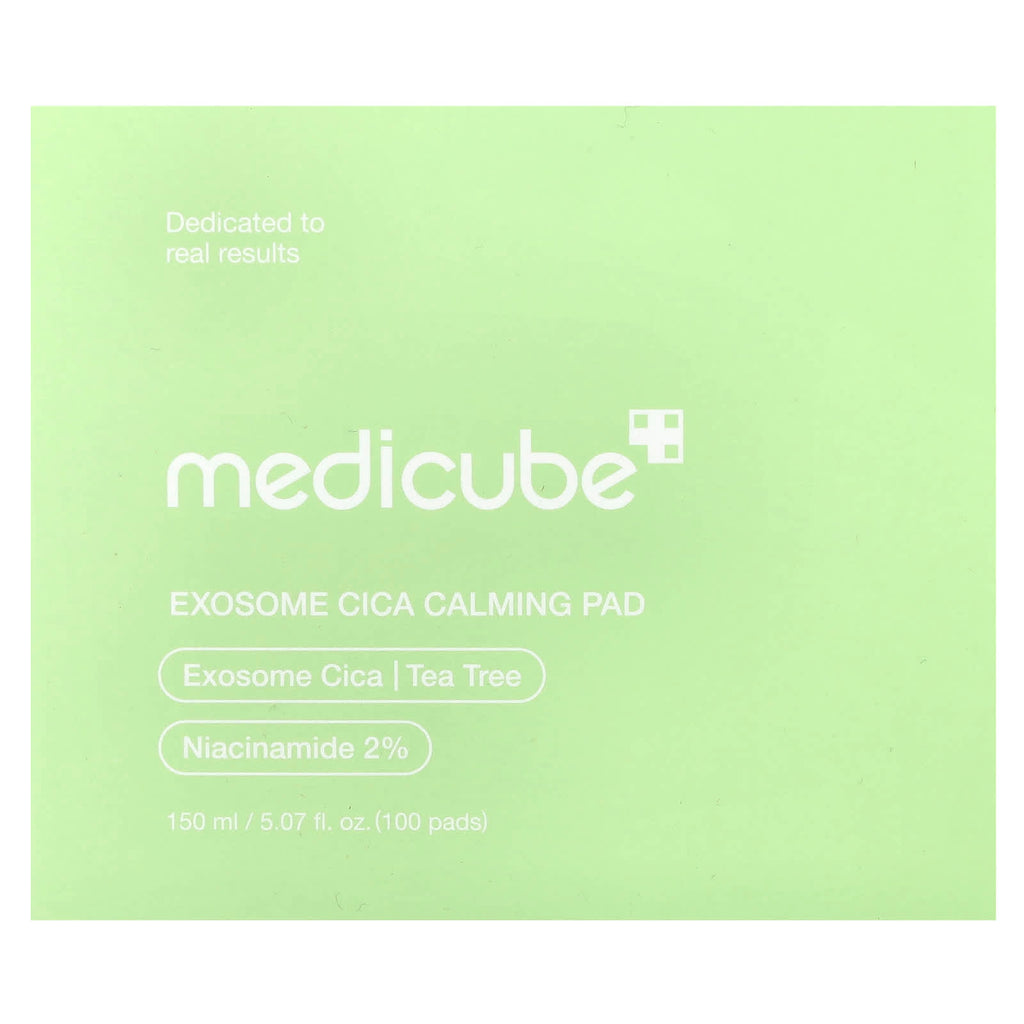 Medicube, Exosome Cica Calming Pad, 100 Pads, 5.07 fl oz (150 ml)