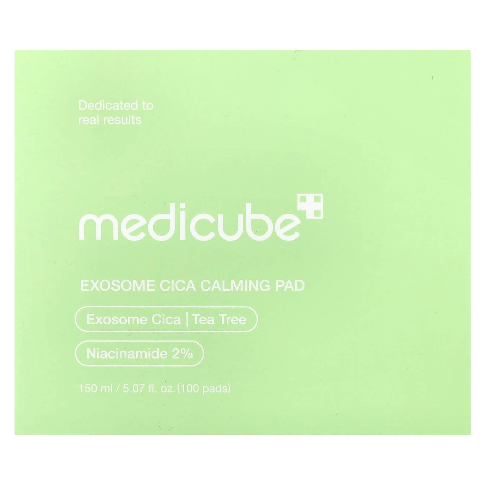 Medicube, Exosome Cica Calming Pad, 100 Pads, 5.07 fl oz (150 ml)