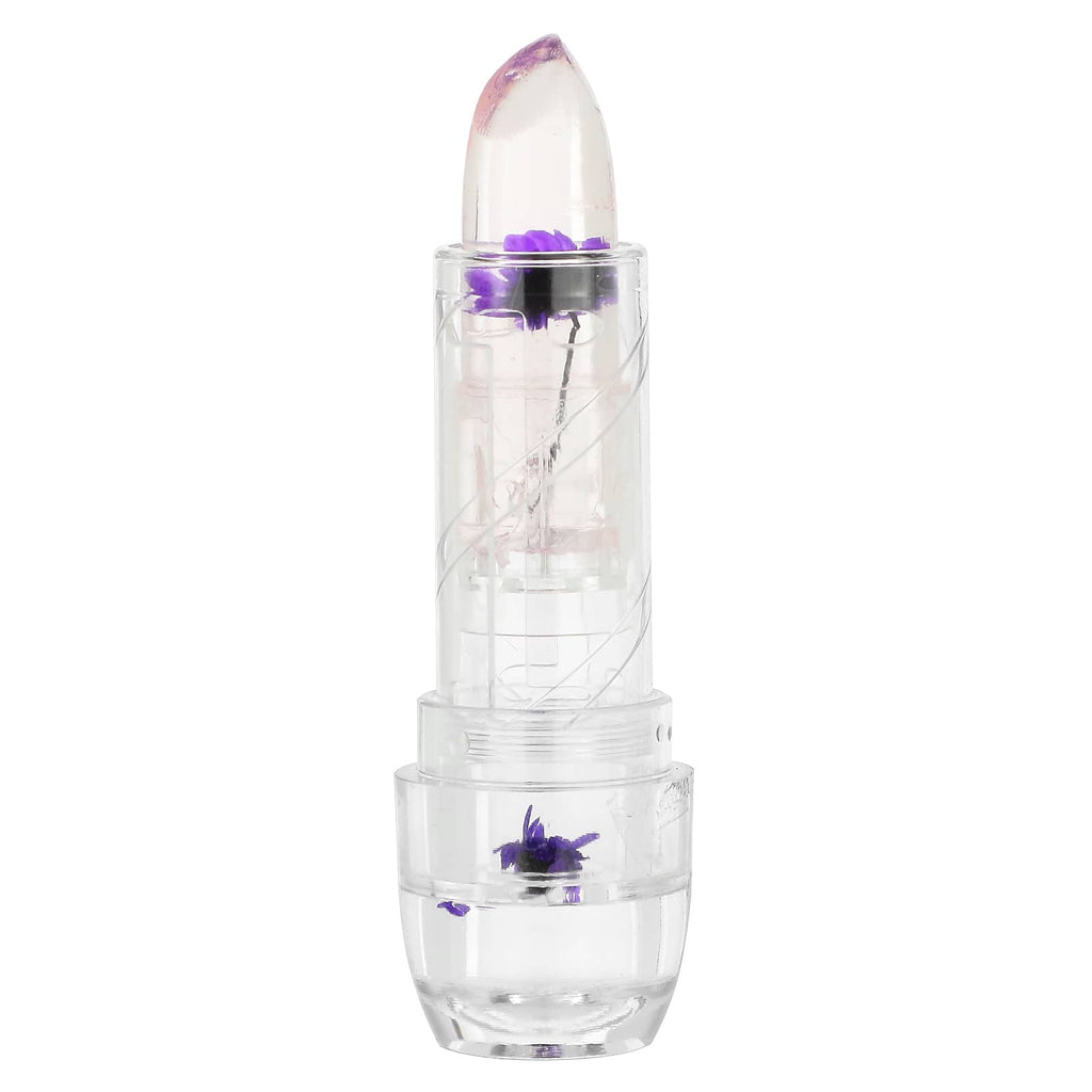 Blossom, Color Changing Crystal Lip Balm, Purple, 3 g