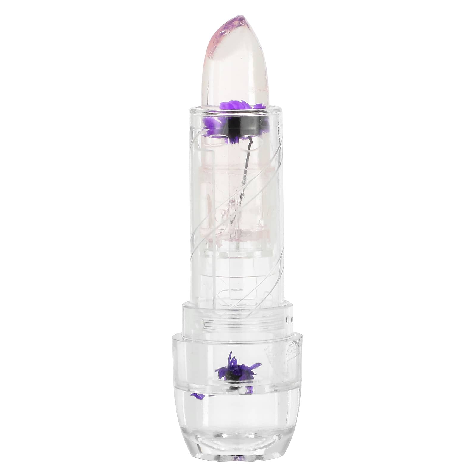 Blossom, Color Changing Crystal Lip Balm, Purple, 3 g