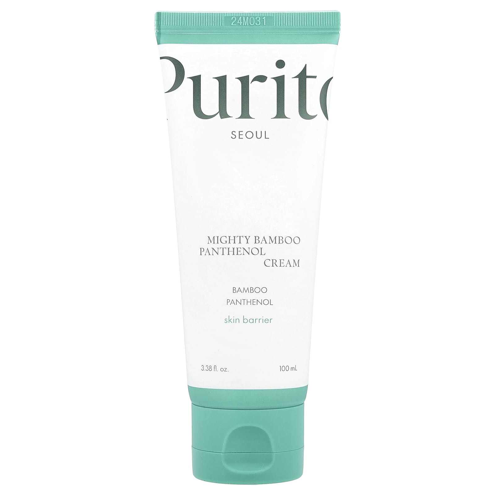 Purito, Seoul, Mighty Bamboo Panthenol Cream, 3.38 fl oz (100 ml)