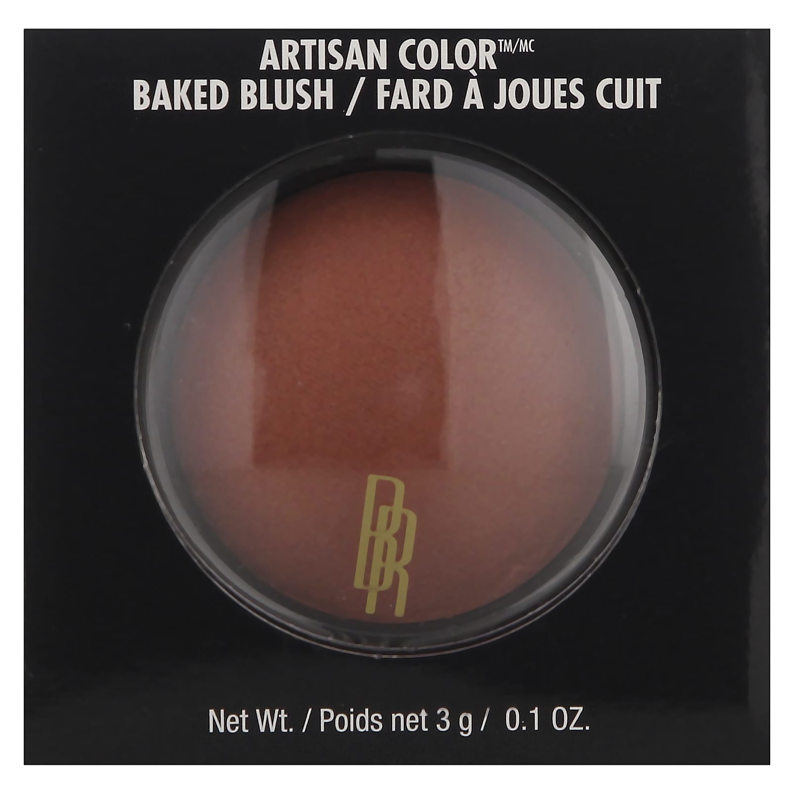 Black Radiance, Artisan Color, Baked Blush, 8306 Toasted Almond, 0.1 oz (3 g)