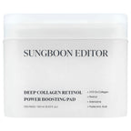 Sungboon Editor, Deep Collagen Retinol Power Boosting Pad, 100 Pads