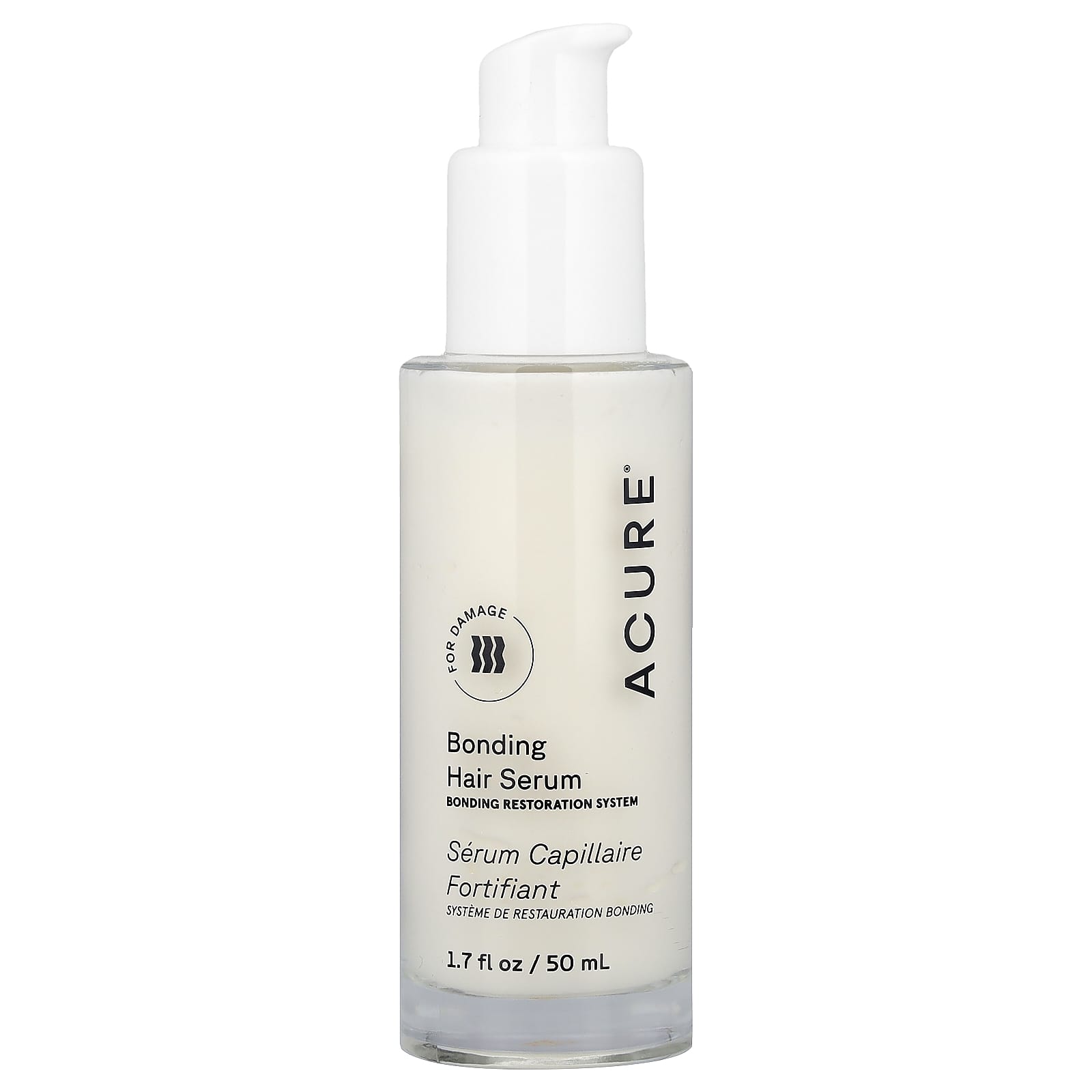 ACURE, Bonding Hair Serum, For Damage, 1.7 fl oz (50 ml)