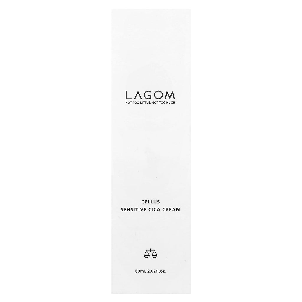 LAGOM, Cellus Sensitive CICA Cream, 2.02 fl oz (60 ml)