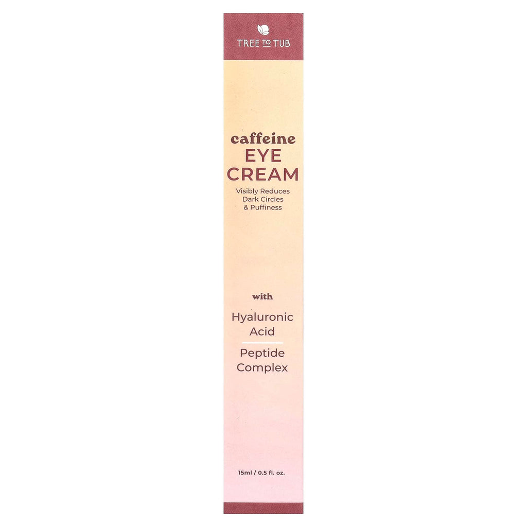 Tree To Tub, Caffeine Eye Cream, 0.5 fl oz (15 ml)
