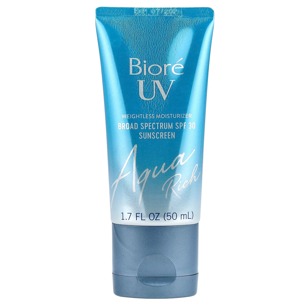 Biore, UV Aqua Rich, Weightless Moisturizer, SPF 30, 1.7 fl oz (50 ml)