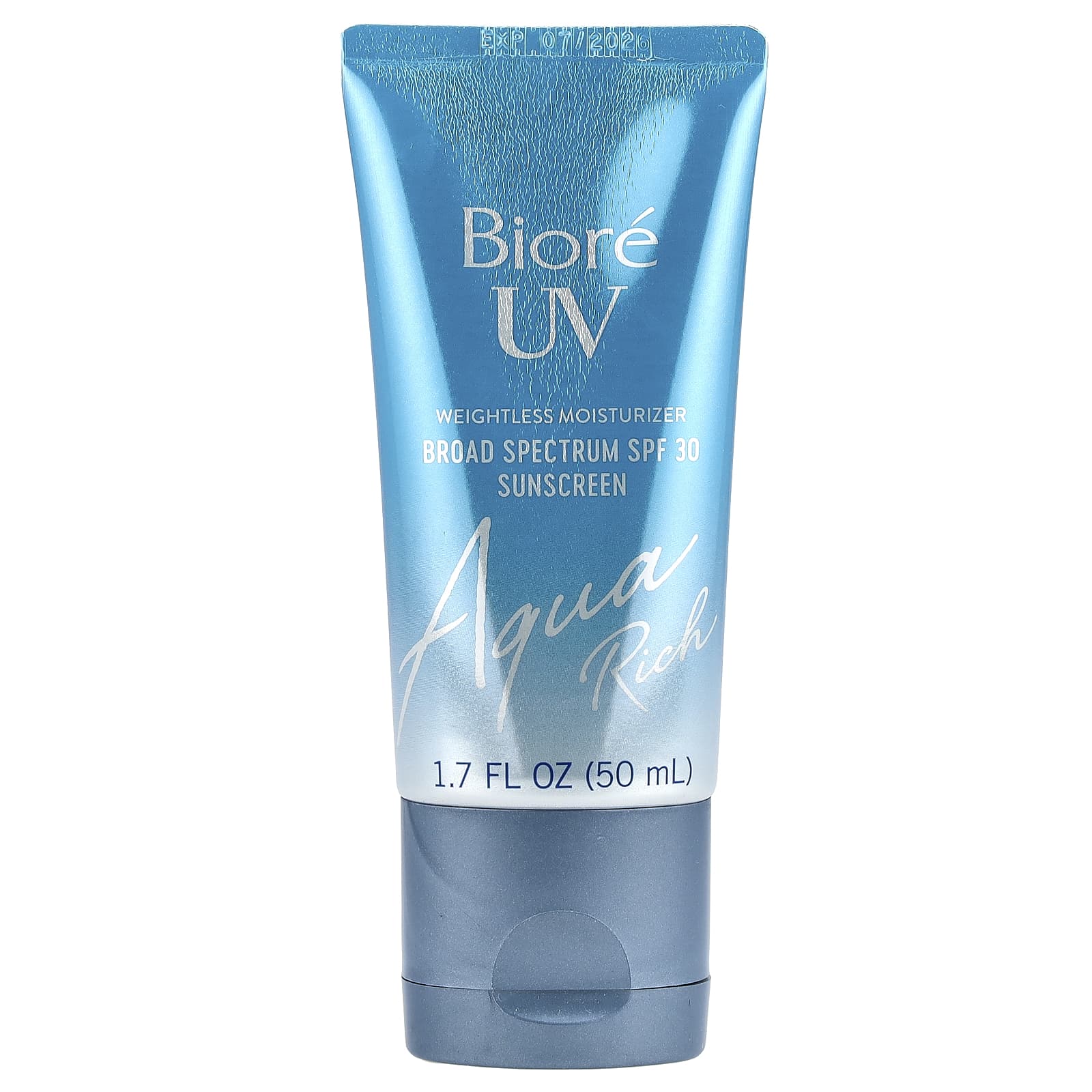 Biore, UV Aqua Rich, Weightless Moisturizer, SPF 30, 1.7 fl oz (50 ml)