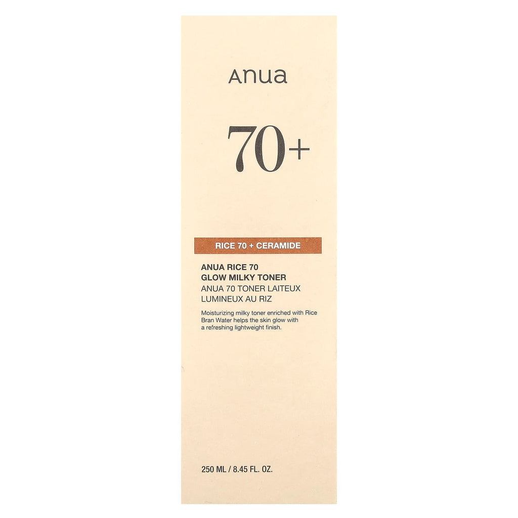 Anua, Rice 70 Glow Milky Toner, 8.45 fl oz (250 ml)