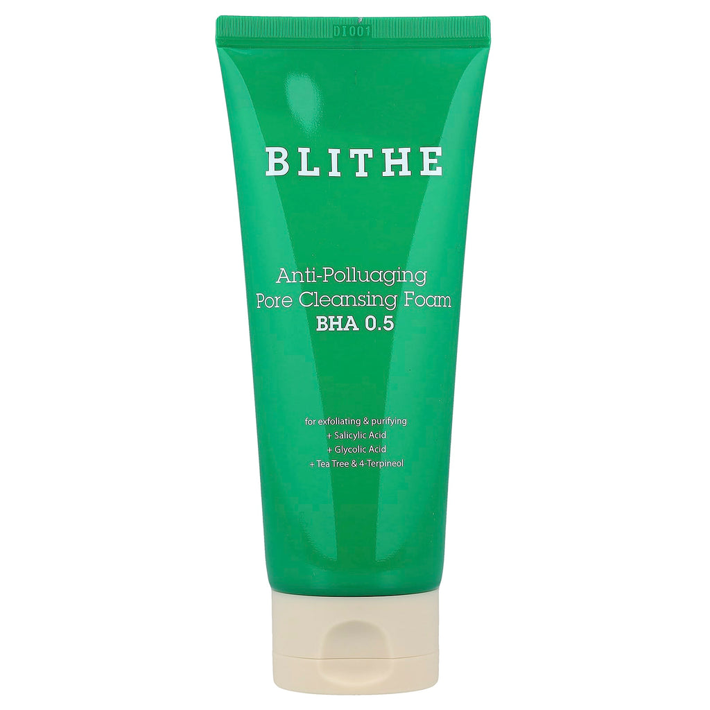Blithe, Anti-Polluaging Pore Cleansing Foam, BHA 0.5, 5.07 fl oz (150 ml)