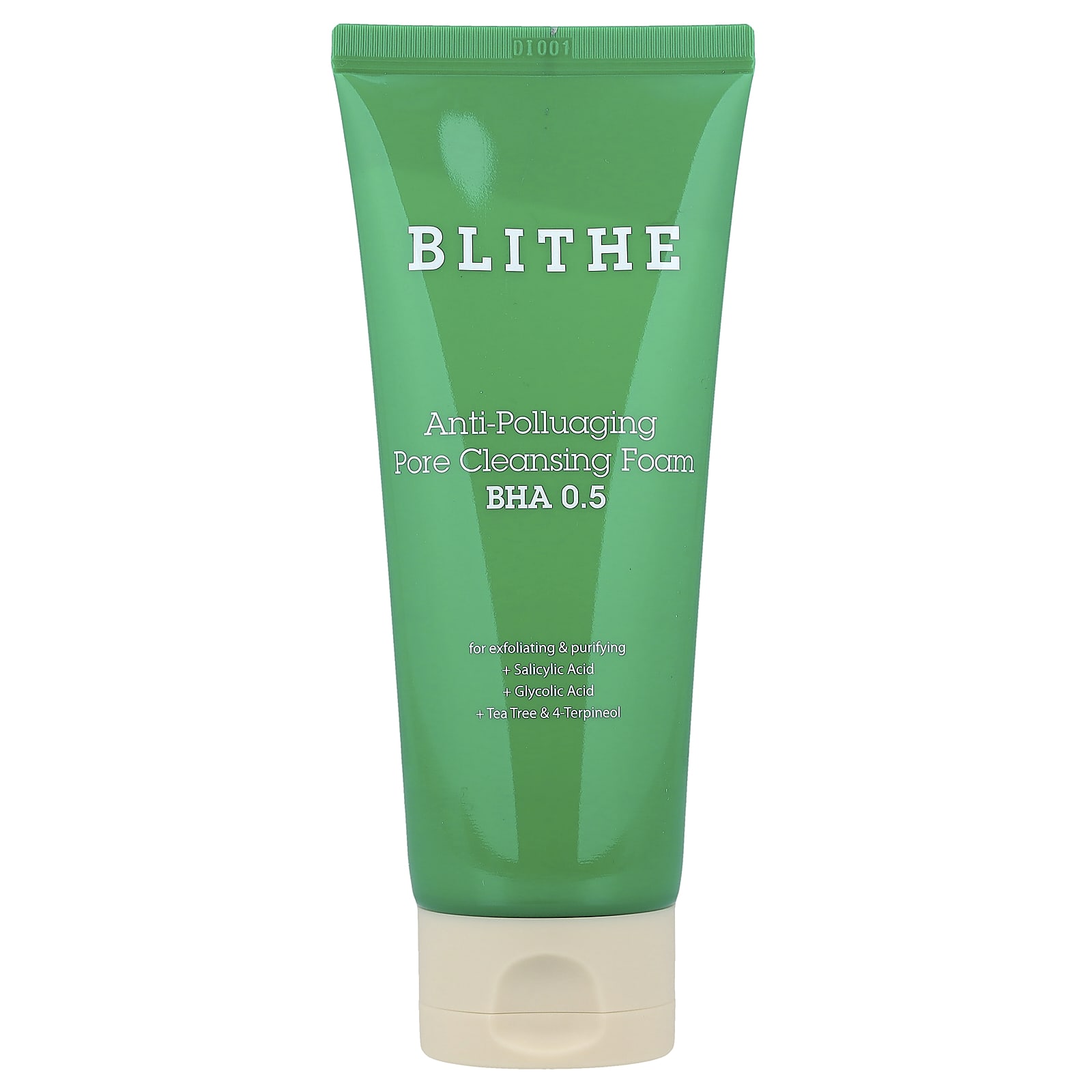 Blithe, Anti-Polluaging Pore Cleansing Foam, BHA 0.5, 5.07 fl oz (150 ml)